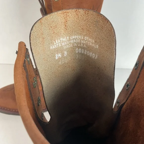 Vintage Abilene Lace Up Packer Boots Men’s 8.5 D USA Made